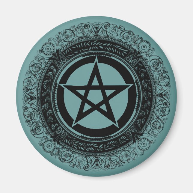 Aimant Pentacle ordonné (Devant)