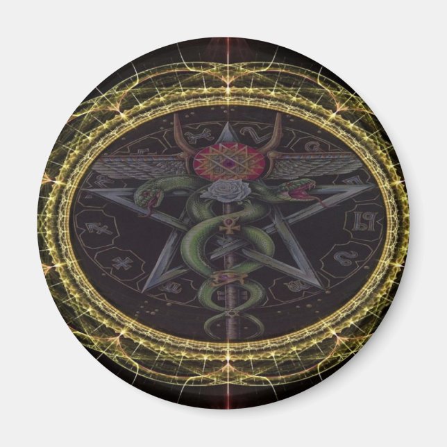 Aimant Pentagramme (Devant)