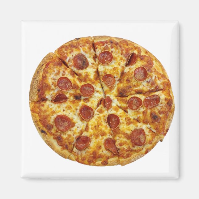 Aimant Pepperoni Pizza (Devant)