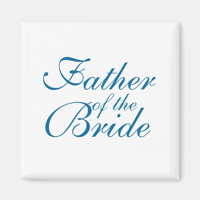 Aimant Père de la mariée (Devant)