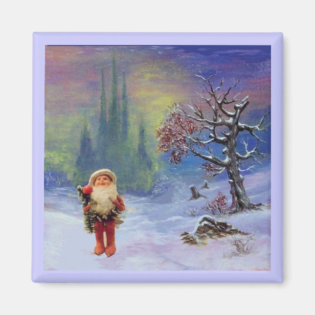 AIMANT PÈRE NOËL DES GNOMES (Devant)
