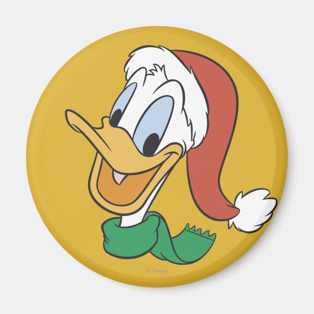 Aimant Père Noël Donald Duck (Devant)