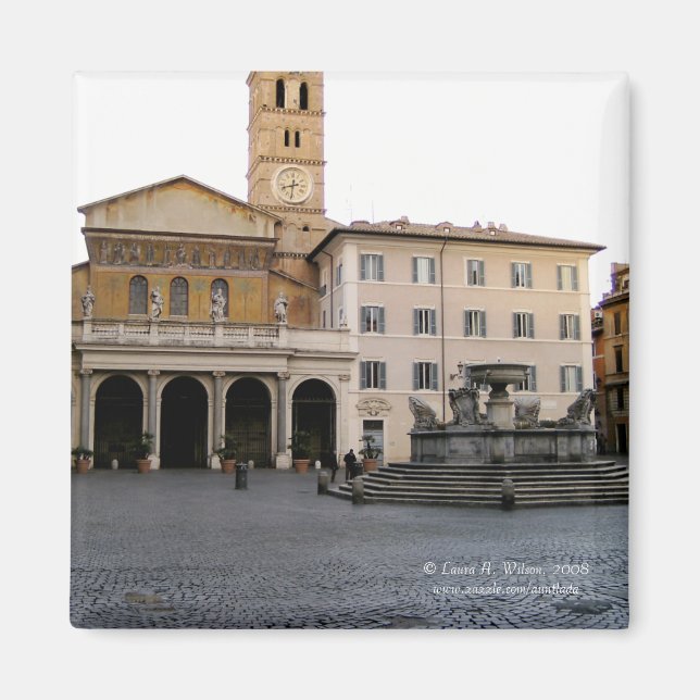 Aimant Père Noël Maria à Trastevere (Devant)