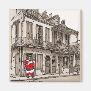 Aimant Père Noël sur Desire St