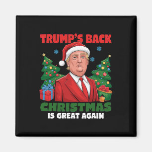 Aimant Père Noël Trump Danse Rendre Noël super moche
