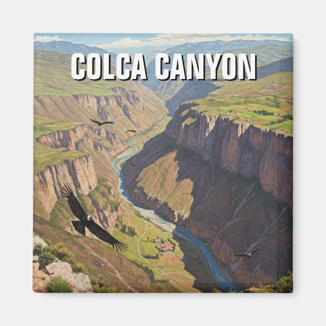 Aimant Pérou Canyon de Colca (Devant)
