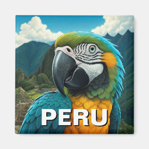 Aimant Pérou Macaw