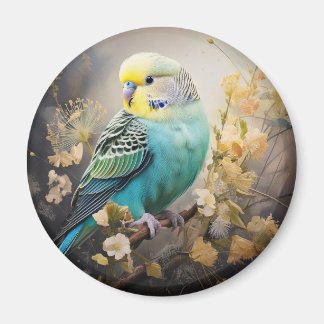 Aimant Perruche bleue