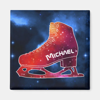 Aimant Personalized Figure Skating Space Boot