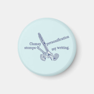 Aimant Personnalisation Drôle Ecriture Créative