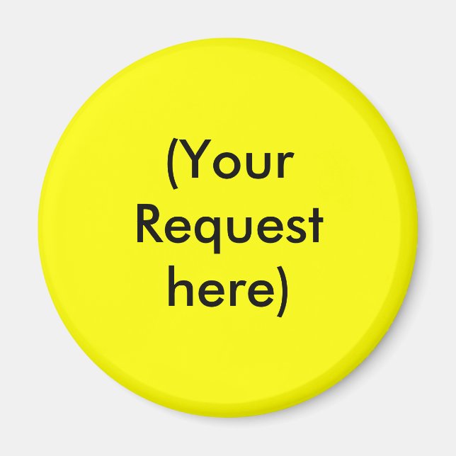 Aimant personnalisé (Devant)