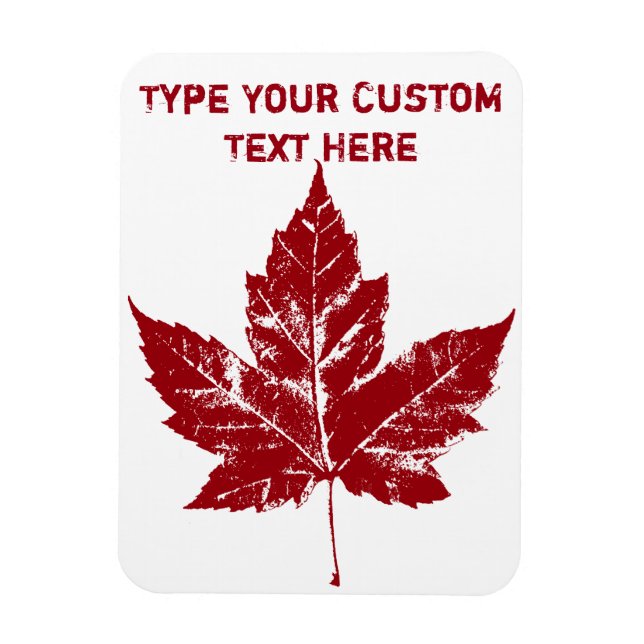 Aimant personnalisé cool Canada Magnet Canada (Vertical)