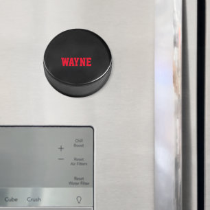 Aimant personnalisé de galet d'hockey