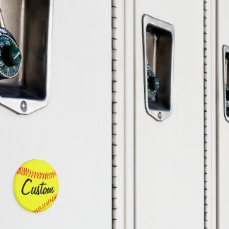 Aimant personnalisé de softball Fastpitch