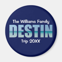 Personnalisé Destin Beach Voyage Cool Bleu