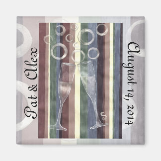 Aimant Personnalisé Rainbow Cheer 3 Anniversaire