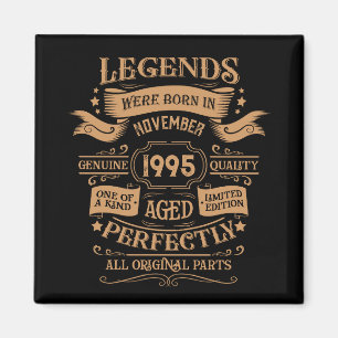 Aimant Personnalisé vintage 30e anniversaire whiskey thèm