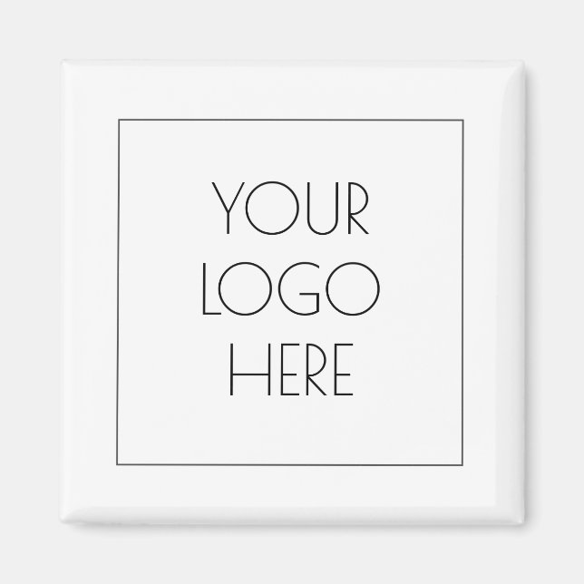 Aimant Personnaliser Ajouter votre logo (Devant)