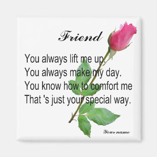 AIMANT PERSONNALISER AMI -MAGNET