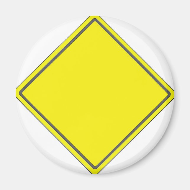 AIMANT PERSONNALISER NE PERTURBE PAS LE SIGNE (Devant)