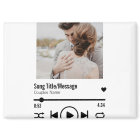 Personnalized Newlywed Photo Song Playlist