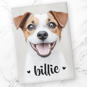 Aimant Pet chien chat photo nom Coeurs mignons