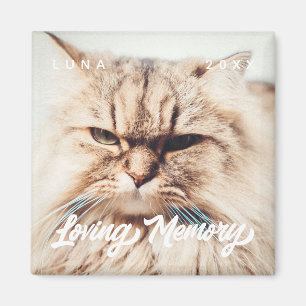 Aimant Pet Memorial Love Memory Modern Simple Photo