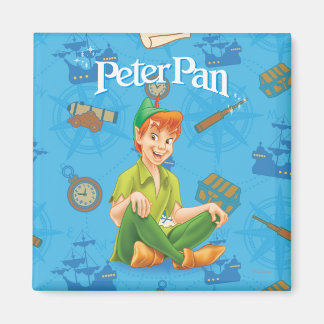Aimant Peter Pan assis
