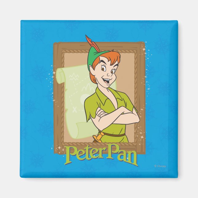 Aimant Peter Pan - Cadre (Devant)