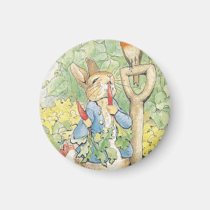 Aimant Peter Rabbit In The Garden - Beatrix Potter