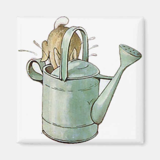 Aimant PETER RABBIT plongé tête première dans la boîte po (Devant)