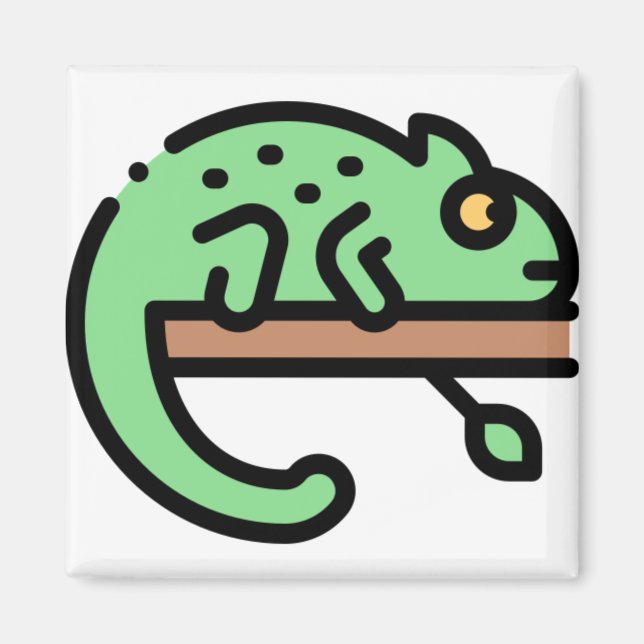 Aimant Petit Chameleon (Devant)