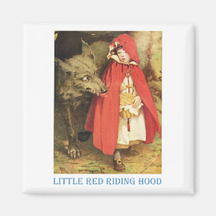 Aimant Petit Chaperon Rouge