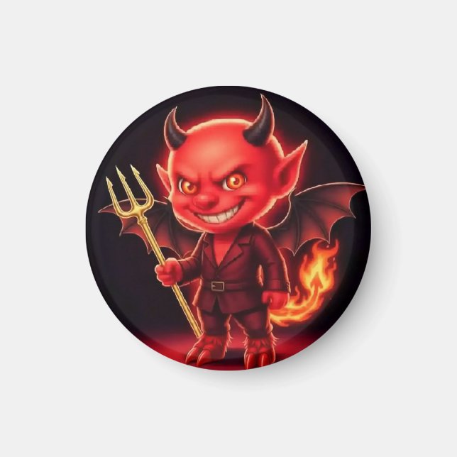 Aimant Petit Diable effronté (Devant)