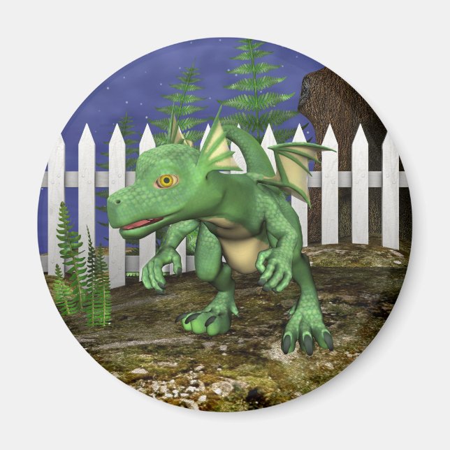 Aimant Petit Dragon (Devant)