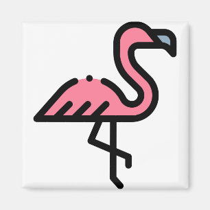 Aimant Petit Flamant rose