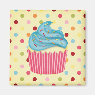 Aimant petit gâteau délicieux