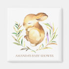 Petit Lapin Baby shower Favoriser l'aimant