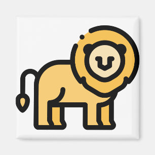 Aimant Petit lion