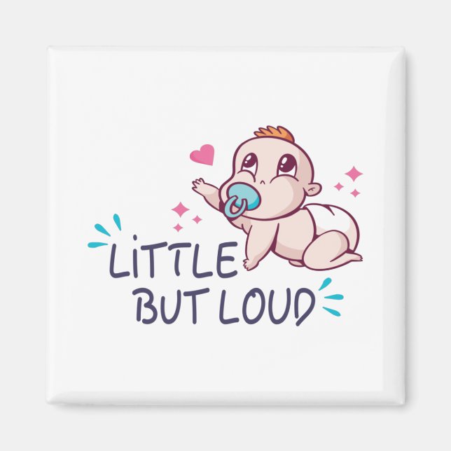 Aimant Petit mais bruyant costume pour bébé (Devant)