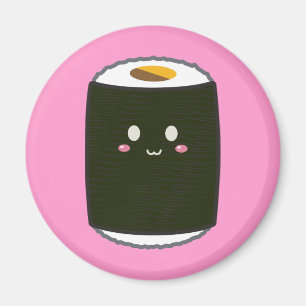 Aimant Petit pain de sushi de Kawaii