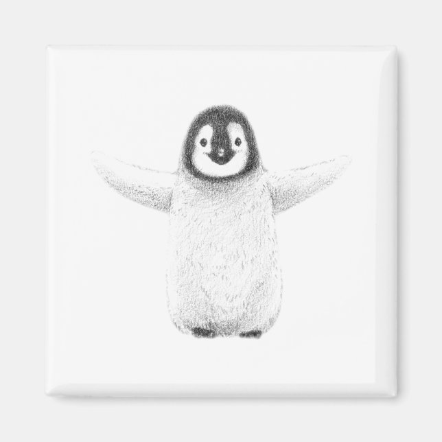 Aimant Petit pingouin (Devant)