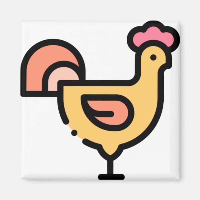 Aimant Petit poulet (Devant)