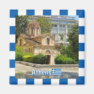 Aimant Petite église Metropolis à Athènes, Grèce voyage