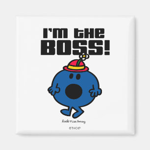 Aimant Petite Miss Bossy Je suis le patron