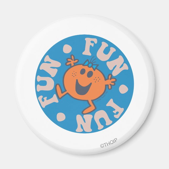 Aimant Petite Miss Fun Fun Fun Fun Fun (Devant)