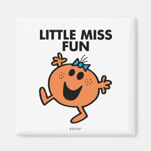 Aimant Petite Miss Fun Waving Joyeusement