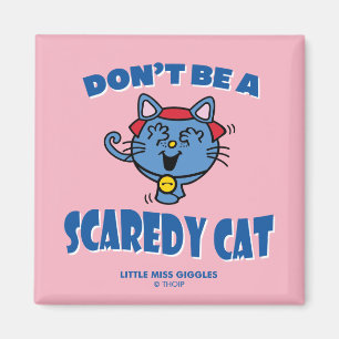 Aimant Petite Miss Giggles Chat Scaredy Halloween