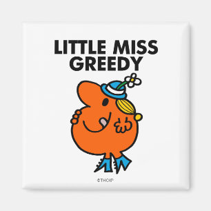 Aimant Petite Miss Greedy Lique Ses Lèvres