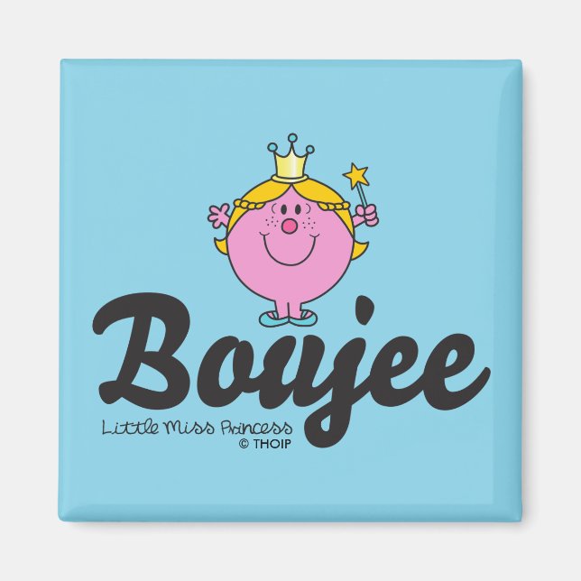 Aimant Petite Miss Princesse Boujee (Devant)